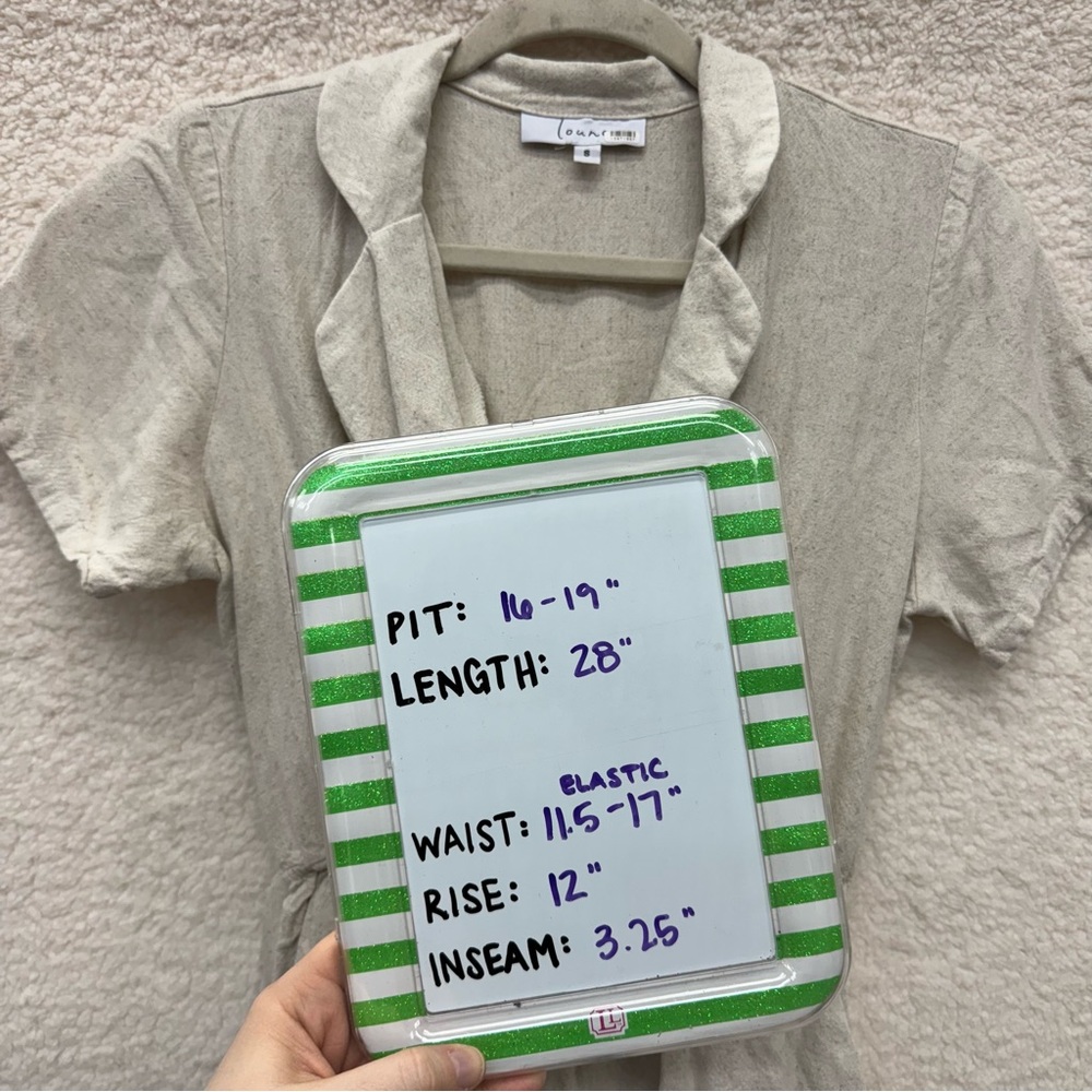 Linen romper - Picture 11 of 12